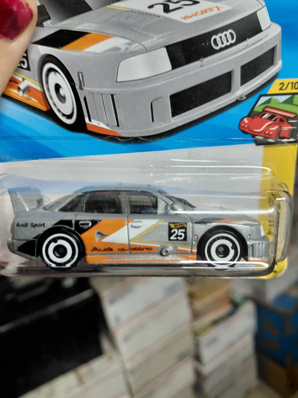 2025 Hot Wheels Audi 90 Quattro from the HW Peak Pursuit series (2/10, collector